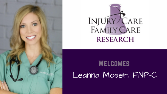 Family Care Research Welcomes Leanna Moser, FNP-C to the Clinical Research Team in Boise ID